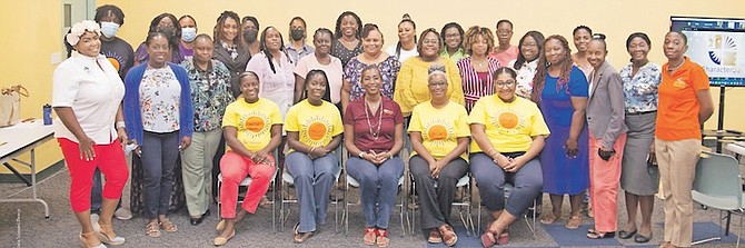 PARTICIPANTS at the Character Day Bahamas workshop in August.