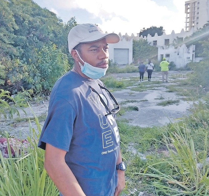 VOLUNTEERS in Grand Bahama have been searching for 56-year-old Stephanie Chisholm of Eight
Mile Rock who suffers from a mental illness and has not been seen since July. Jerad Bethel (pictured),
the missing woman’s son, is concerned about his mother’s welfare because she requires
care for a mental and medical condition.