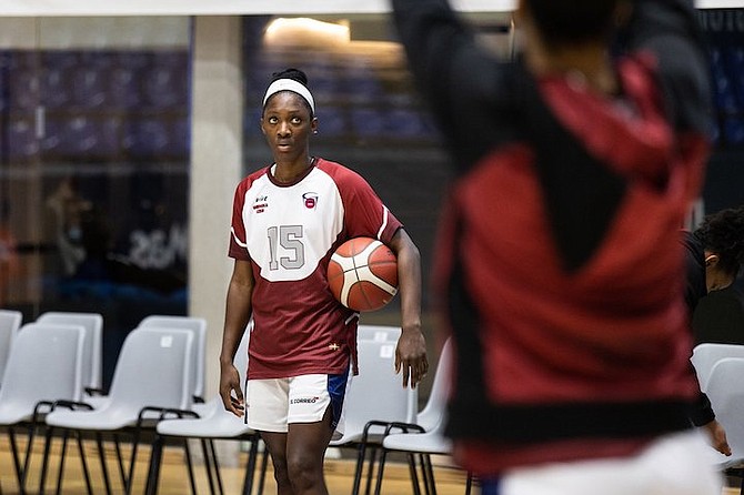 LASHANN Higgs scored nine points and grabbed five rebounds in her debut with Hozono Global Jairis in their 64-51 win over Cadi La Seu in the season opener in the Liga Femenina Endesa in Spain.