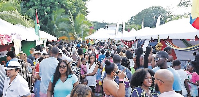 THE International Culture, Wine and Food Festival returned at the weekend. Photo: Austin Fernander