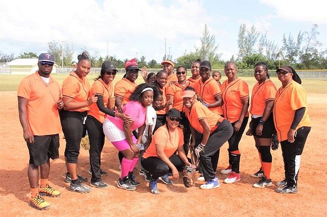 THE Finance Health Invaders, coached by Darren Stevens, swept aside the Royal Bahamas Defence Force Waves over the weekend at the Blue Hills Sporting Fields in their best of seven series in four games, winning the clincher 15-4.