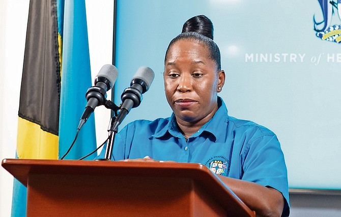 Bahamas Pharmaceutical Association president Shantia McBride.
