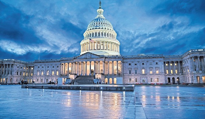 THE CAPITOL seen in Washington. Photo: J Scott Applewhite/AP