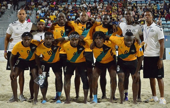 THE BAHAMAS men’s national beach soccer team is expected to compete in the Central American and Caribbean Sea and Beach Games November 19-26.
