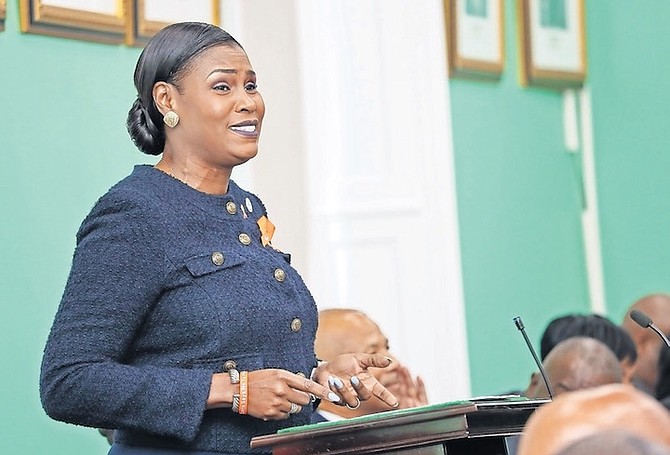 STATE Public Service Minister Pia Glover Rolle.