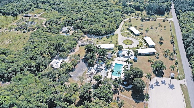AN AERIAL view of the campus of the One Eleuthera Foundation and Centre for Training and Innovation.