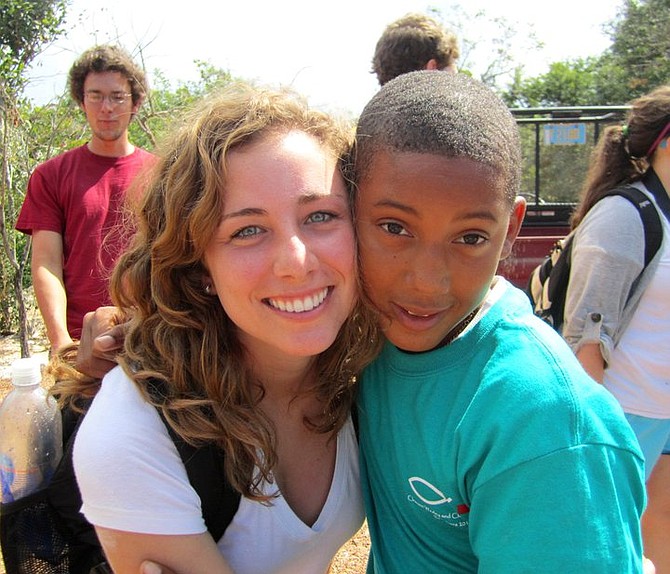 A Clemson University student serving the people of South Eleuthera.