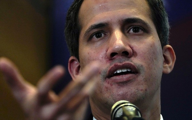 JUAN Guaido pictured in September last year. 
Photo: Ariana Cubillos/AP