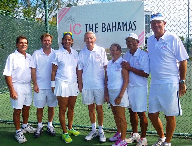 SHOWN above is Team Bahamas at a previous championship tournament.