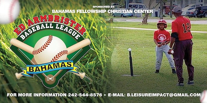 THE ED Armbrister Baseball League was officially opened on Saturday and will continue through April.
