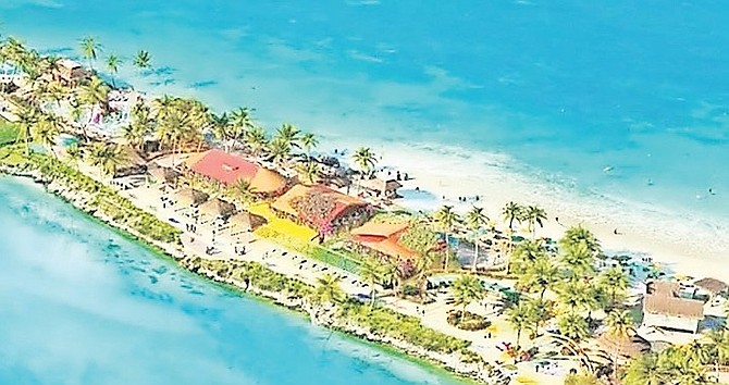 IMAGES show previous artist impressions of the planned resort by Royal Caribbean on Paradise Island.