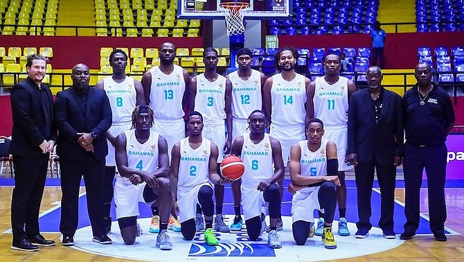 BAHAMAS men’s national basketball team in Panama.