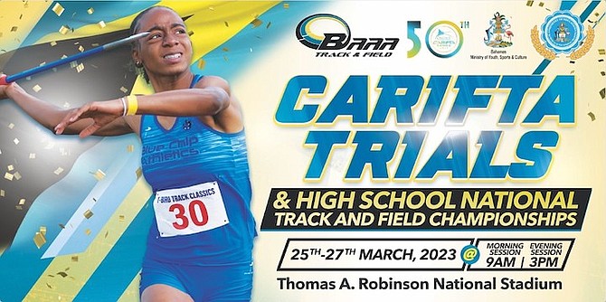 THE CARIFTA Trials and High School National Track and Field Championships will take place in a combined event this year.