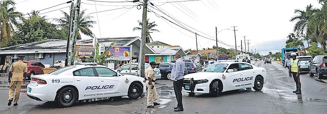 YESTERDAY the RBPF toured the three areas where three men were killed over the weekend; Montell Heights, Nassau Village and Faith Avenue.