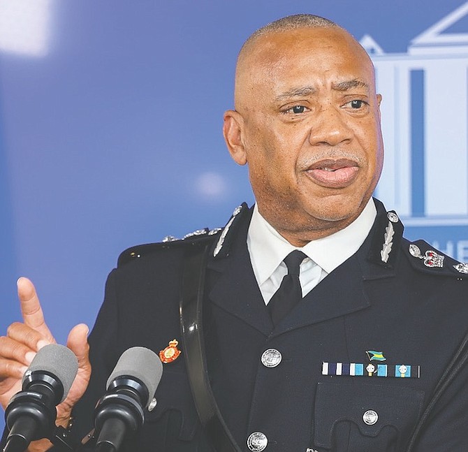 THE PRESENT-day leader of the police force, Police Commissioner Clayton Fernander.