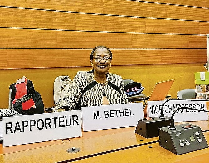 Marion Bethel, the vice chairperson and rapporteur of the United Nations Committee on the Elimination of all forms of Discrimination against Women (CEDAW).