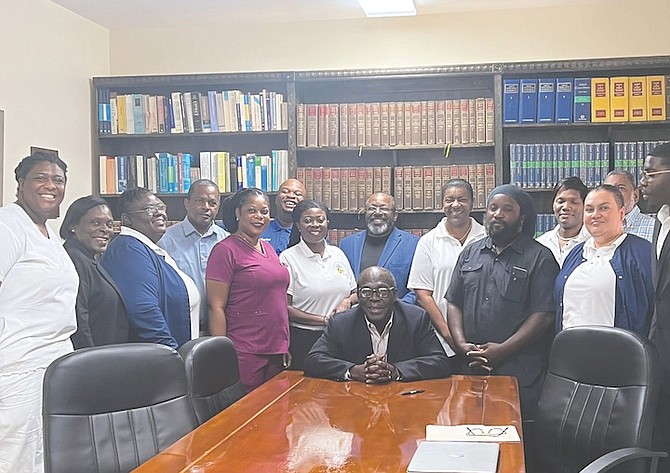 Trade Union Congress president Obie Ferguson said yesterday that the union will fight to make changes to the employment act to benefit workers. Photo: Letre Sweeting