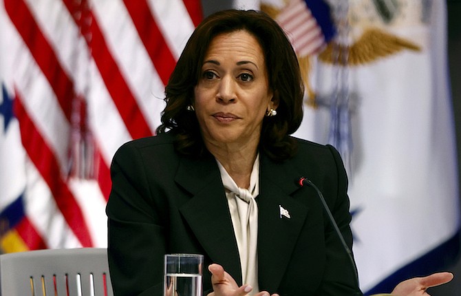 US Vice President Kamala Harris. (Jessica Christian/San Francisco Chronicle via AP)