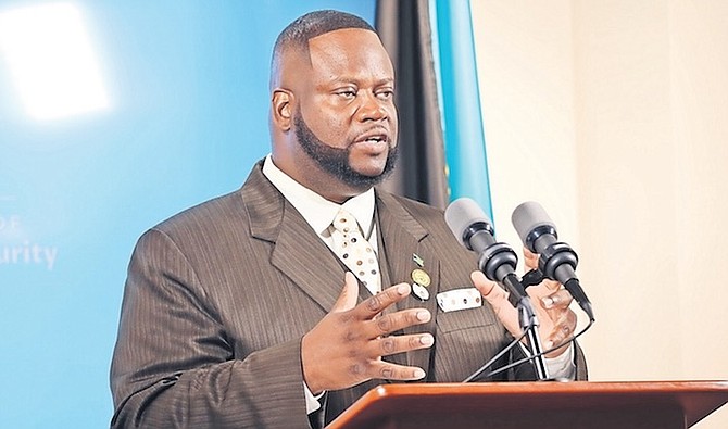 Former Press Secretary, now General Manager of the Bahamas Broadcasting Corporation, Clint Watson.