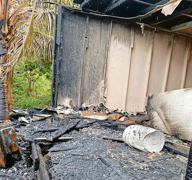 A Monday night blaze destroyed a shanty town structure that housed multiple families. Firefighters brought the blaze under control, preventing the spread to other homes, however, several families are now struggling to cope in the aftermath.
Photo: Moise Amisial