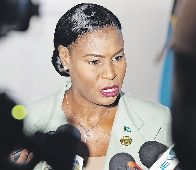 LABOUR Minister Pia Glover-Rolle. Photo: Moise Amisial