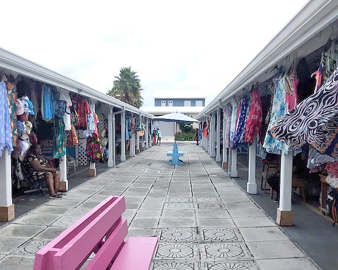 The Port Lucaya Marketplace on Wednesday. Photos by Denise Maycock