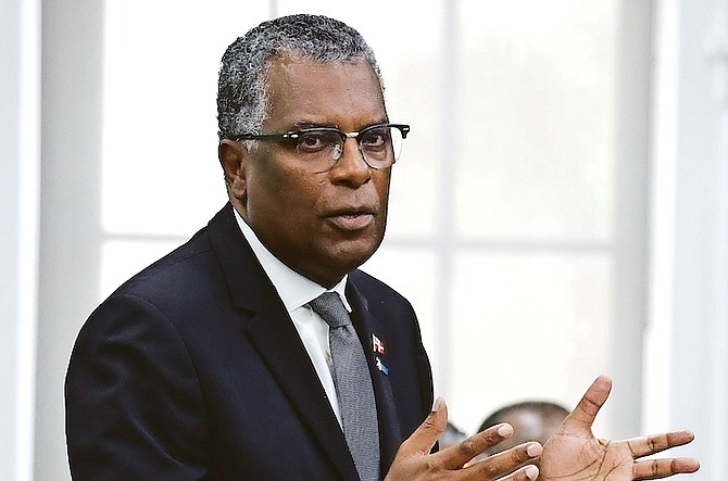 PLP Chairman Fred Mitchell.