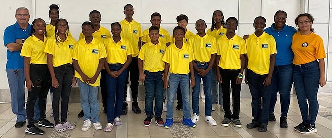 Bahamas Under-14 CARIFTA Water Polo team. WITH a chance to compete with some additional teams from the Florida area, the Bahamas will join three other teams from the Caribbean to participate in the 2023 Under-14 Co-Ed CARIFTA Water Polo Championships.