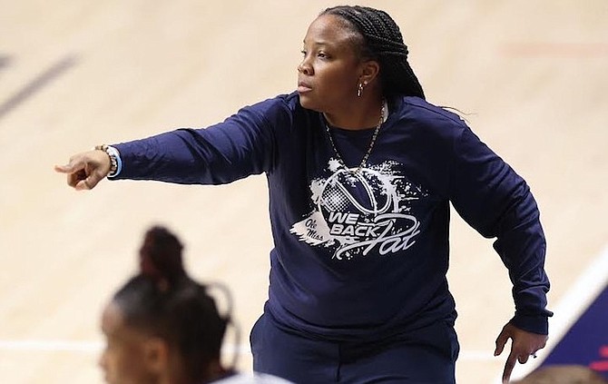 Coach Yolett McPhee-McCuin commands her Ole Miss Lady Rebels, who make their return trek to The Bahamas for another Thanksgiving tournament.