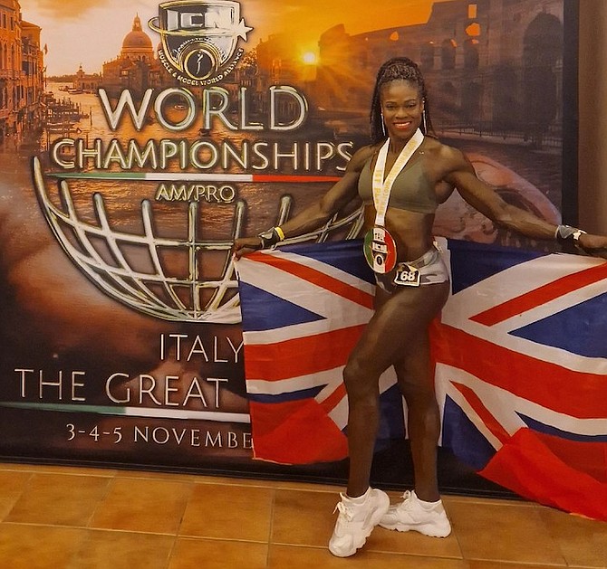 KIM Rolle-Valente at the World Championships.