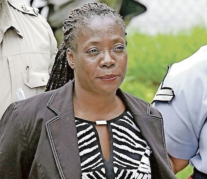 MARIA Daxon outside court during a previous appearance.