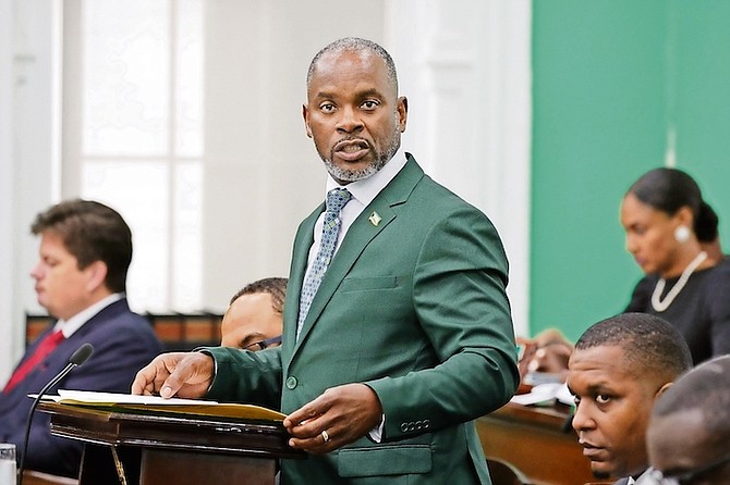 CENTRAL Grand Bahama MP Iram Lewis said more funds should be allocated to the Ministry of Youth, Sports and Culture to develop local talent.
Photo: Dante Carrer