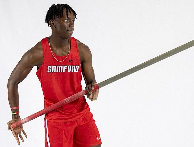 POLE vaulter Brenden Vanderpool is taking the bar to higher heights for the Bahamas on the international scene.