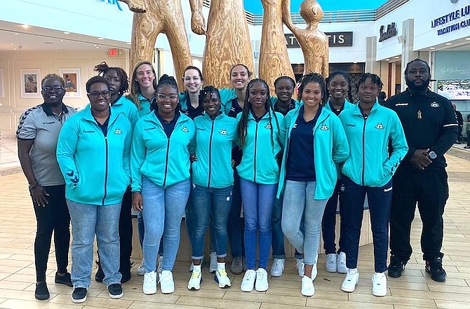 GOOD EFFORT: The Bahamas’ 12-member women’s national beach soccer team returned from the National Beach Soccer League Fort Lauderdale Pro-Am Open 24 over the weekend with a 2-2 win-loss record.