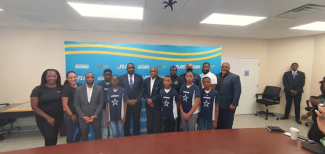 MEANINGFUL PARTNERSHIP: Bahamasair has officially partnered with NFL Flag Bahamas ahead of their journey to Orlando, Florida for the 2024 Pro Bowl Games scheduled for February1-4.