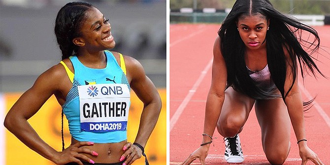 SPRINTER Tynia Gaither has officially retired.