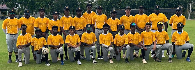BAHAMAS under-15 baseball team