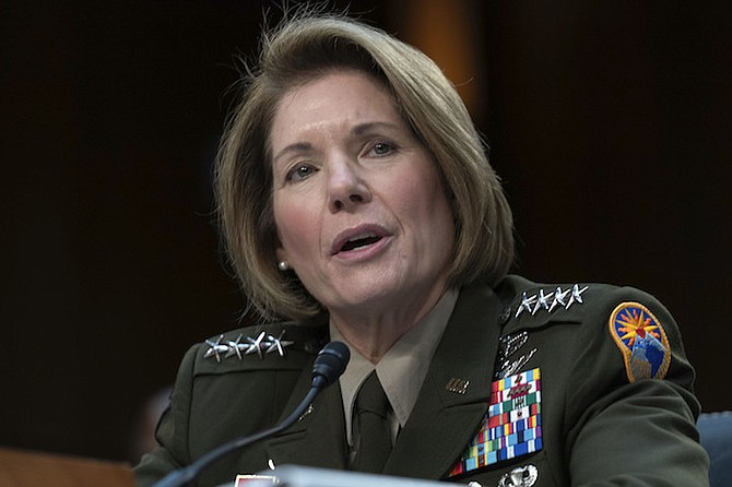 Gen. Laura Richardson, Army Commander, United States Southern Command. (AP Photo/Jose Luis Magana)