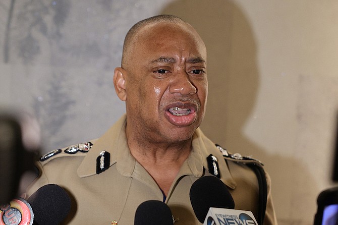 Commissioner of Police Clayton Fernander, while noting the ‘challenges’ of the prior vendor, showed support for new ankle monitor provider Migrafill Electronic Security, who are expected to take over in a ‘week or so’.
Photo: Dante Carrer
