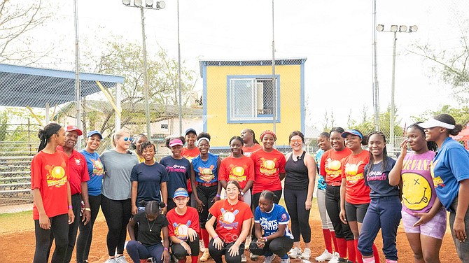 CRAFTING NEW SKILLS: The Reloaded Baseball/Softball programme hosted a free pitchers and catchers clinic at the Banker’s Field over the weekend to help improve the fundamentals of athletes from New Providence and the Family Islands.