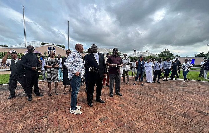 BAHAMAS Christian Council president Bishop Delton Fernander and several dozen senior pastors held a press conference at UB in October of last year, objecting to a LGBTQ+ forum to be held at the university.
