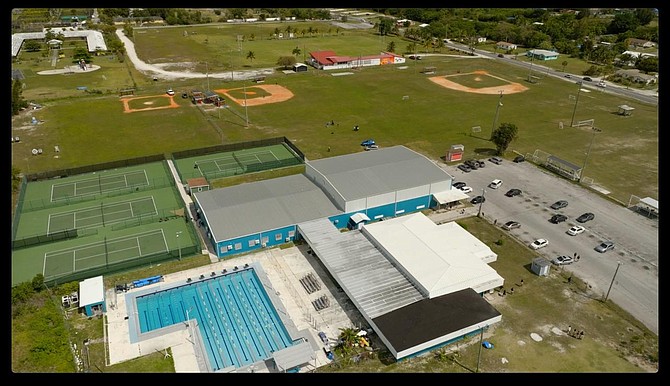The Beautiful Grand Bahama team helped the YMCA in Grand Bahama to improve its facilities and sporting amenities.