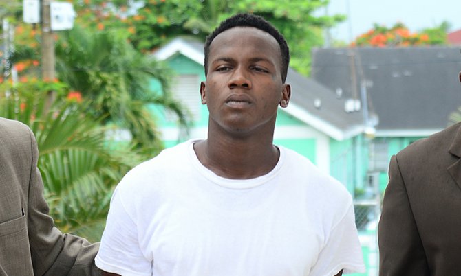 Rudolph Roberts outside of court.