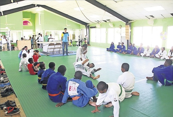 REGISTER NOW: The Summer Youth Camp, in preparation for the hosting of the sixth Commonwealth Youth Games July 19-23, 2017, will officially run from 9am to 1pm on July 25.
Photos by Tim Clarke/Tribune Staff 