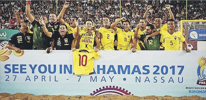 TEAM ECUADOR has all the ingredients to be a force to be reckoned with in the Bahamas.