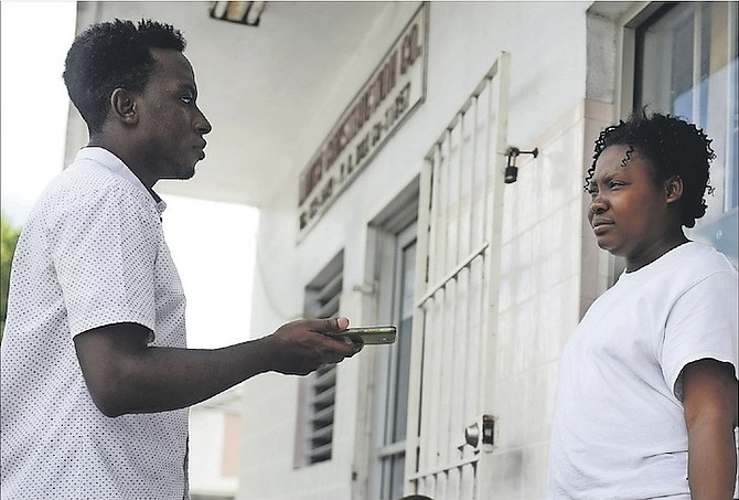 Craigneesha Nottage, speaking to Tribune reporter Rashad Rolle in Centreville. Photos: Shawn Hanna/Tribune Staff