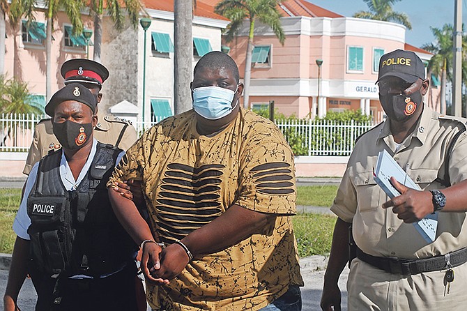 Floyd 'BJ' Feaster outside court. Photo: Vandyke Hepburn