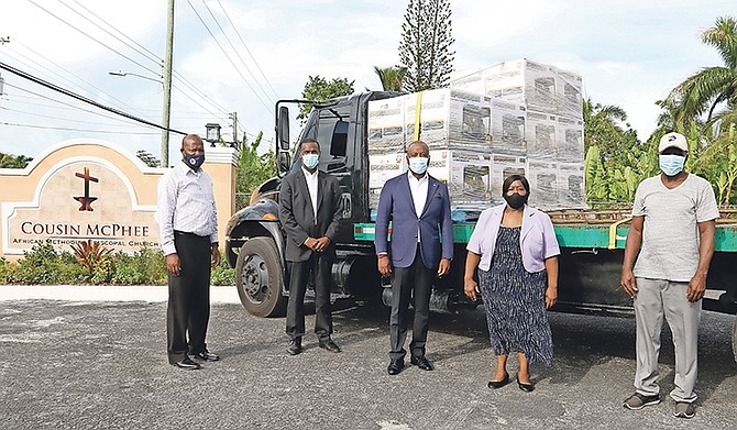 The generators being donated.