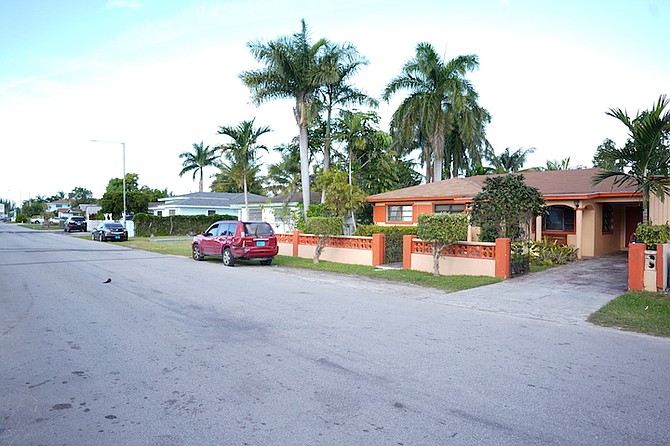 THE JACK Fish Drive area where Saturday’s shooting took place.
Photo: Terrel W Carey Sr/Tribune Staff