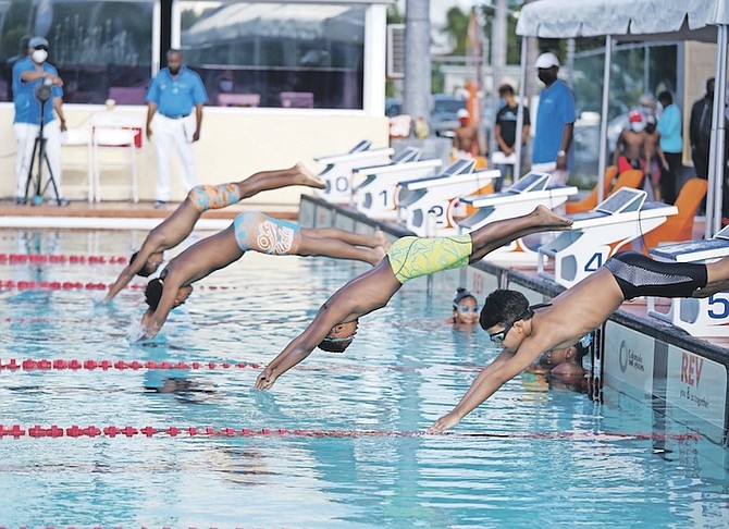 Swimmers qualify for postponed Carifta games | The Tribune